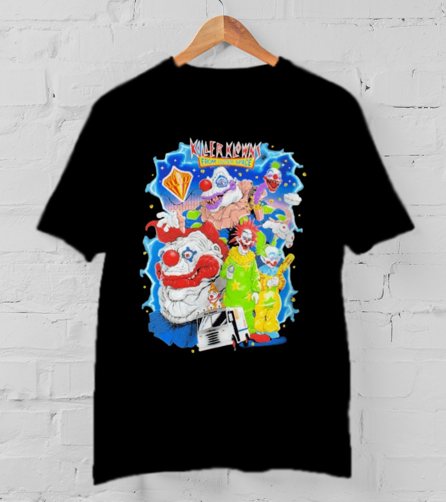 Killer Klowns From Outer Space Halloween Horror Nights 2026 Theme Park Journey T-Shirt