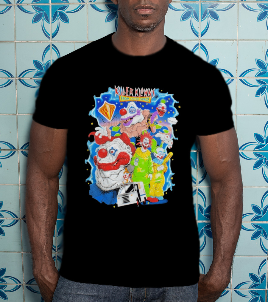 Killer Klowns From Outer Space Halloween Horror Nights 2026 Theme Park Journey T-Shirt