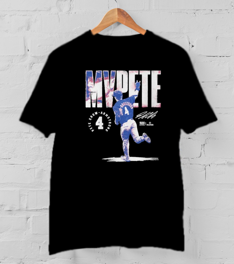 Pete Crow Armstrong Chicago Baseball MVPete T-Shirt