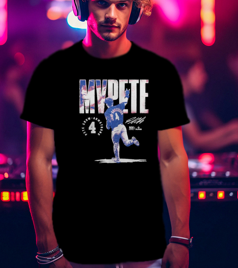 Pete Crow Armstrong Chicago Baseball MVPete T-Shirt
