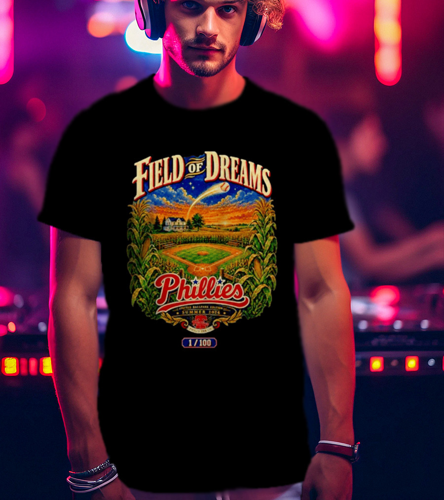 Field Of Dreams Phillies Limited Ballpark Edition Summer 2026 1/100 T-Shirt
