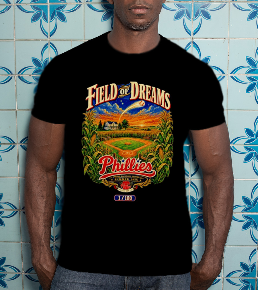 Field Of Dreams Phillies Limited Ballpark Edition Summer 2026 1/100 T-Shirt
