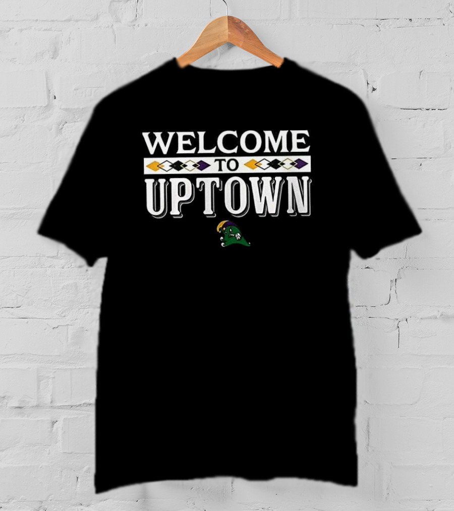 Welcome To Uptown Tulane Green Wave 2026 City Edition T-Shirt