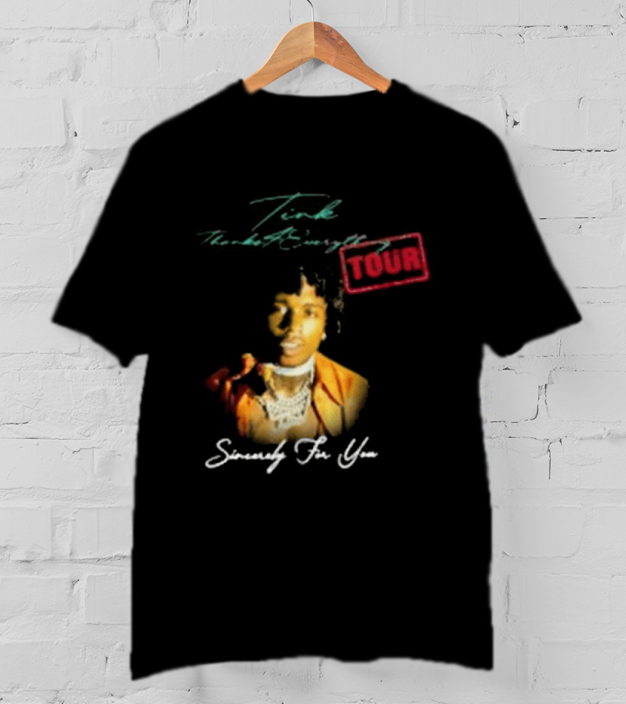 Que Jacquees Thanks 4 Everything Tour Signed You 5000 T-Shirt