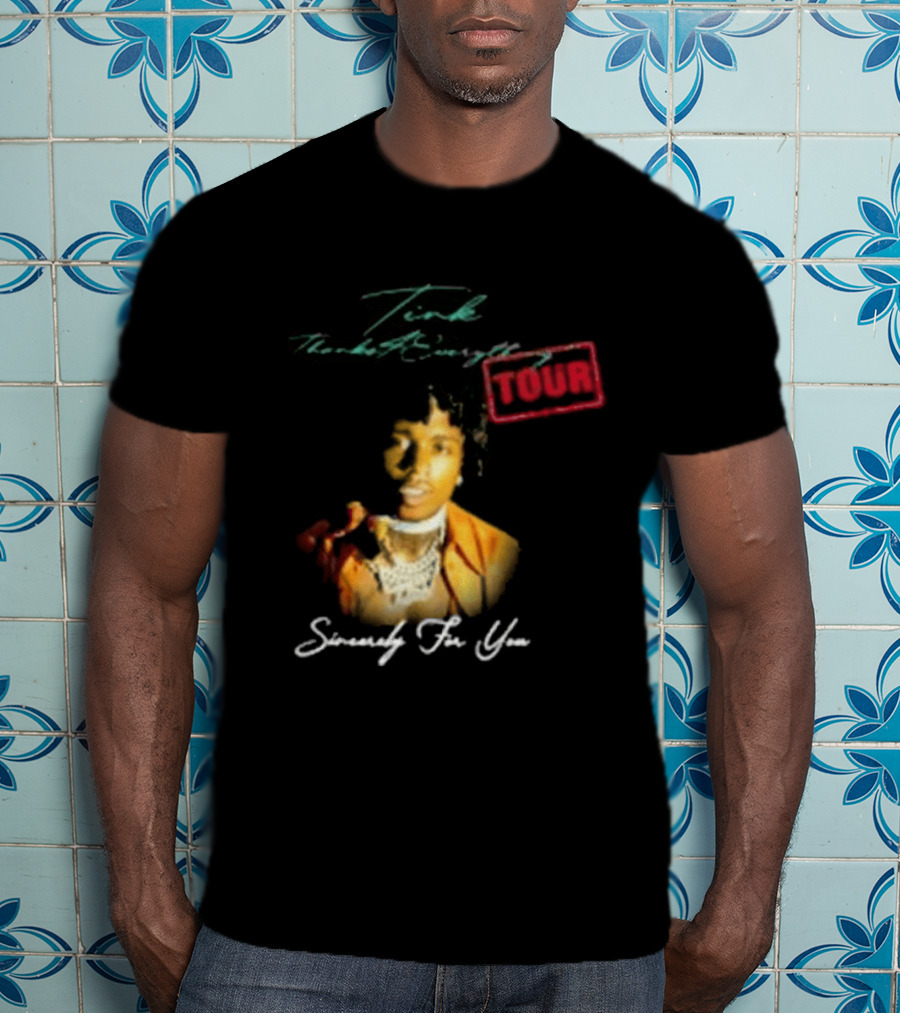 Que Jacquees Thanks 4 Everything Tour Signed You 5000 T-Shirt