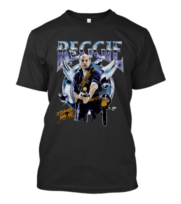 Reggie Let's Go Kick Some Ass Phantasm Retro Movie T-Shirt