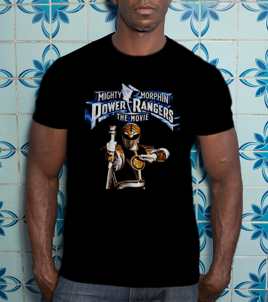 Mighty Morphin Power Rangers The Movie White Ranger T-Shirt