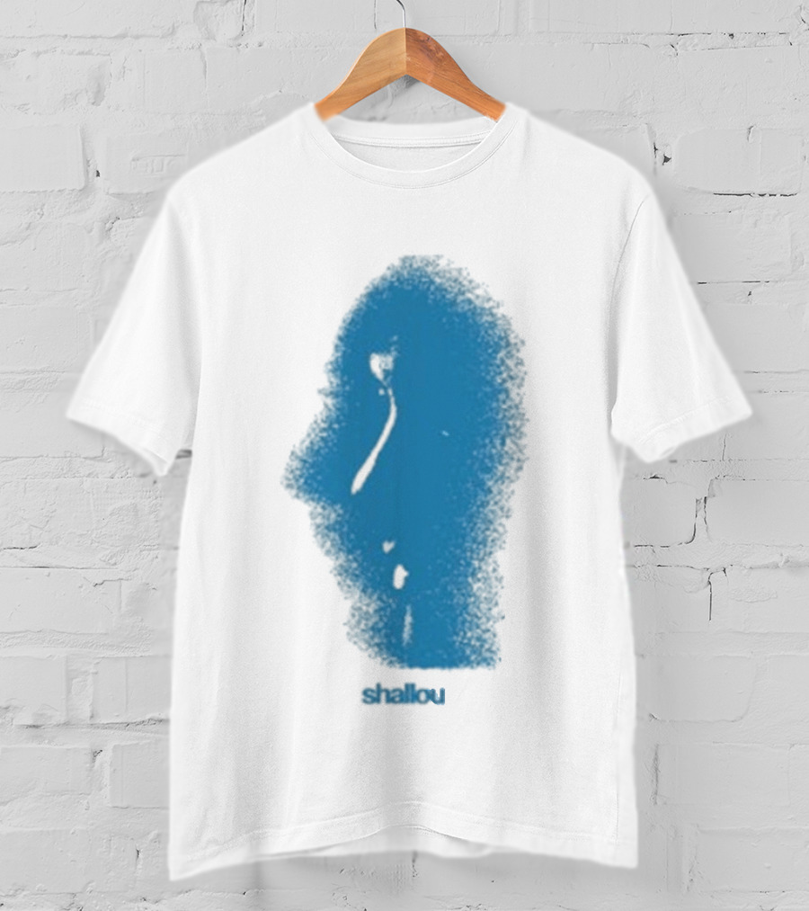 Ambient Inks Shallou Silhouette Blue Profile T-Shirt
