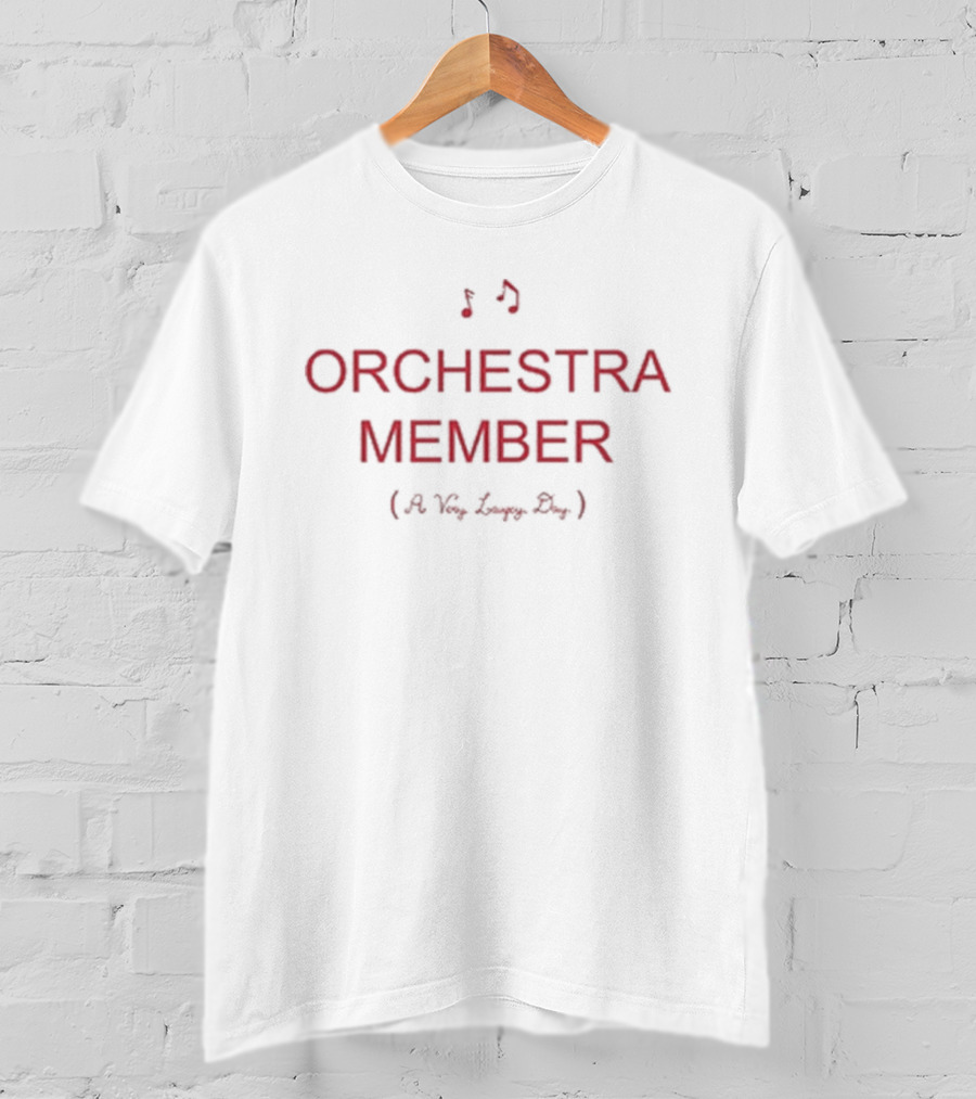 Orchestra Member Avld26 A Very Long Story T-Shirt
