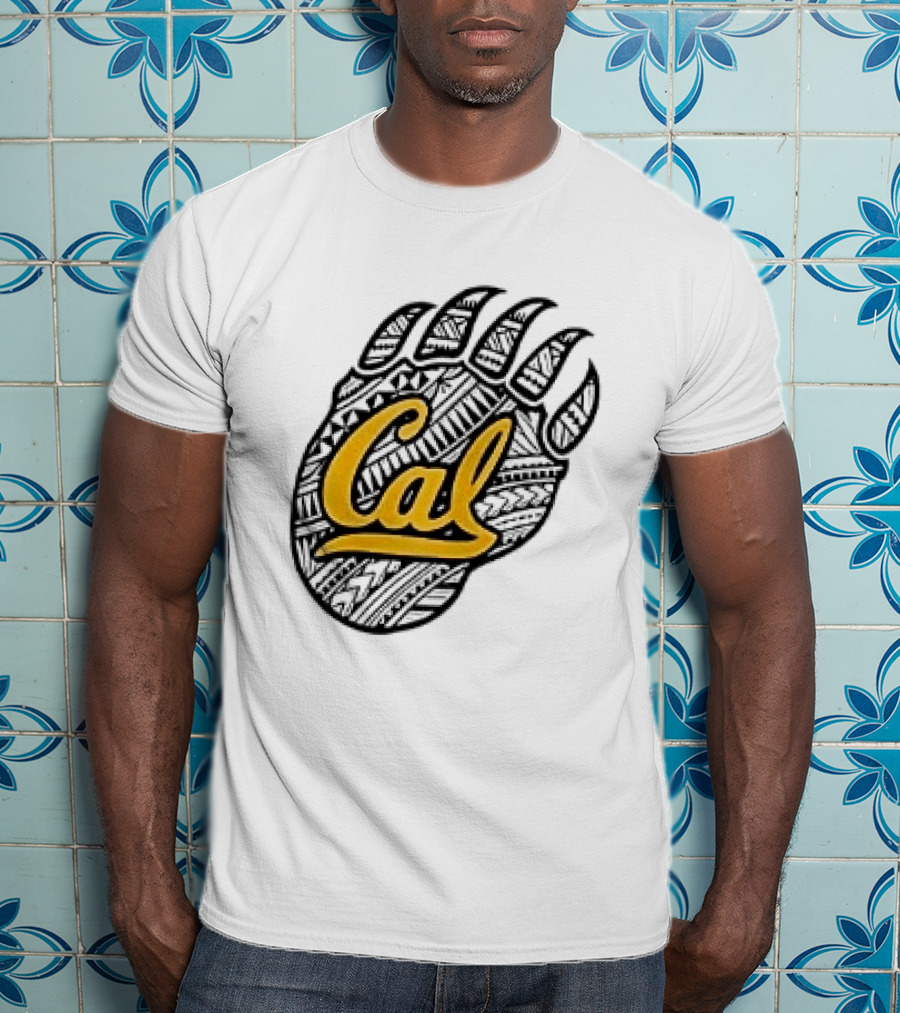 Cal Bears Football From The Bay To The Islands Bear Claw T-Shirt