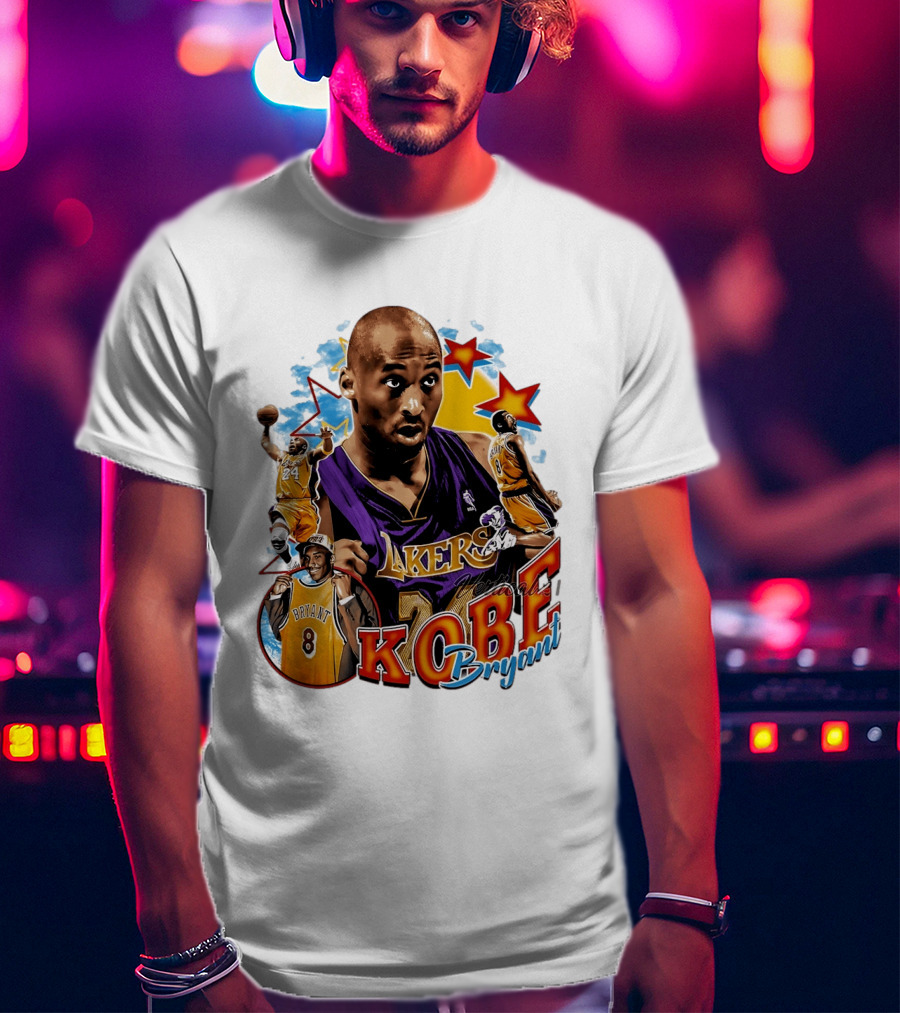 Kobe Bryant Lakers NBA Legendary Player Number 8 And 24 T-Shirt