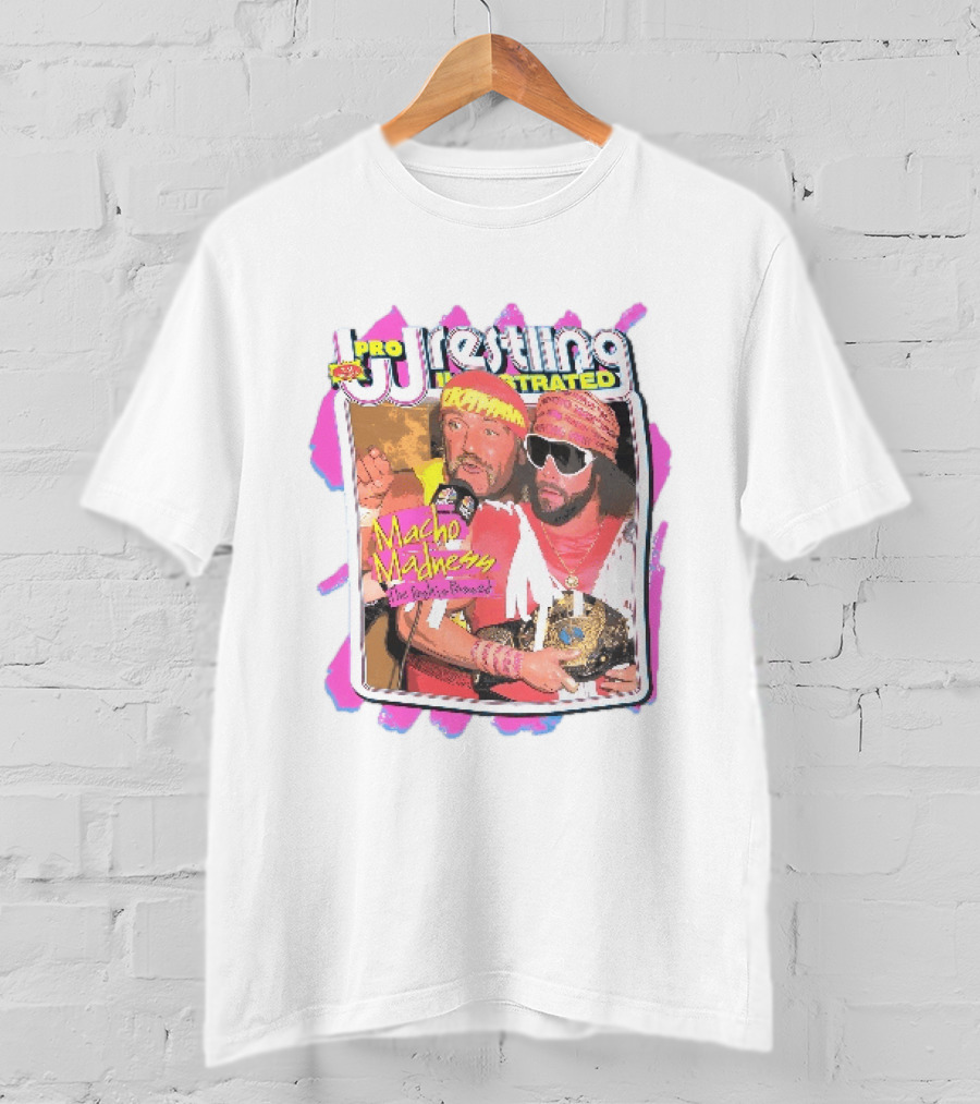 Pro Wrestling Illustrated Macho Madness The Torch Is Passed T-Shirt
