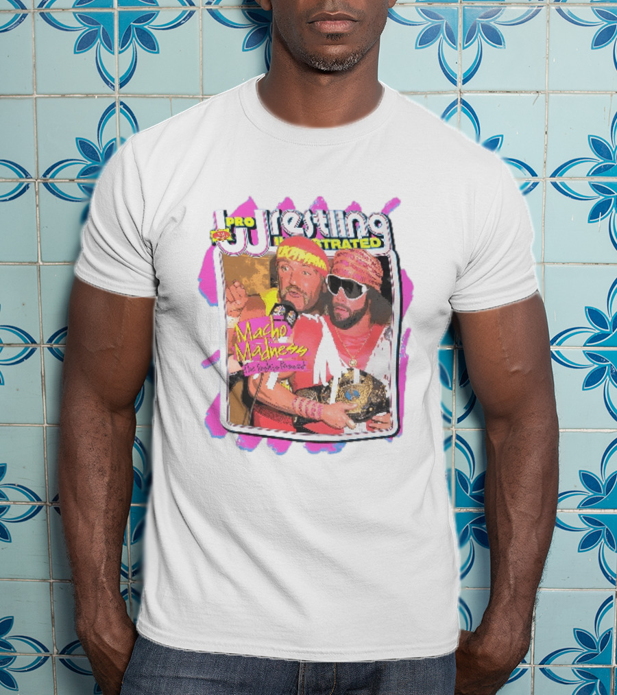 Pro Wrestling Illustrated Macho Madness The Torch Is Passed T-Shirt