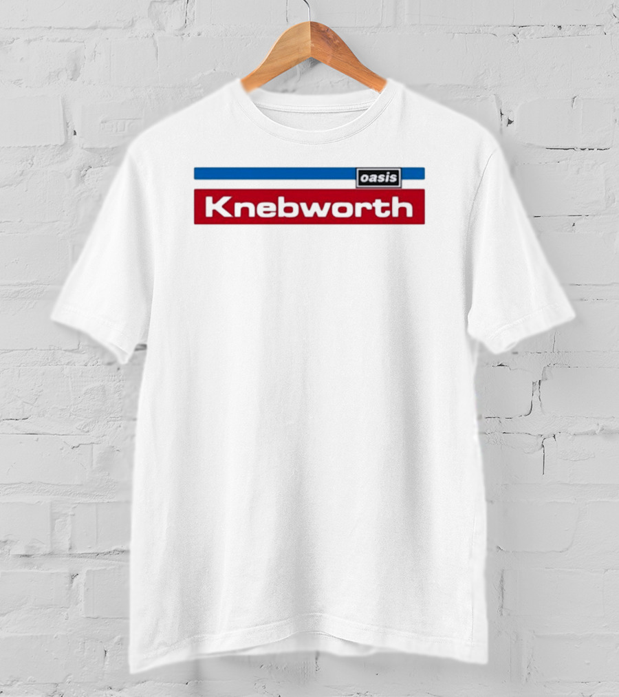 Oasis Knebworth Classic Concert Souvenir T-Shirt