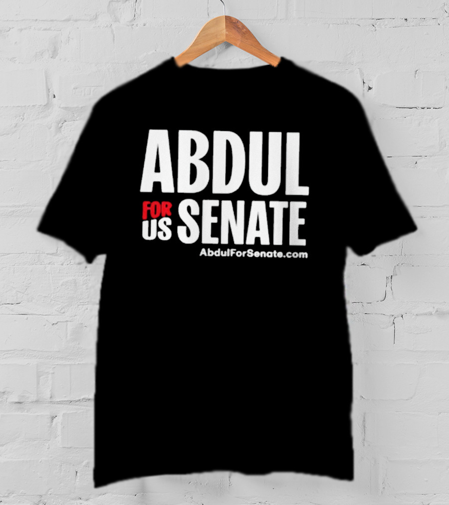 Abdul For US Senate AbdulForSenate.com T-Shirt