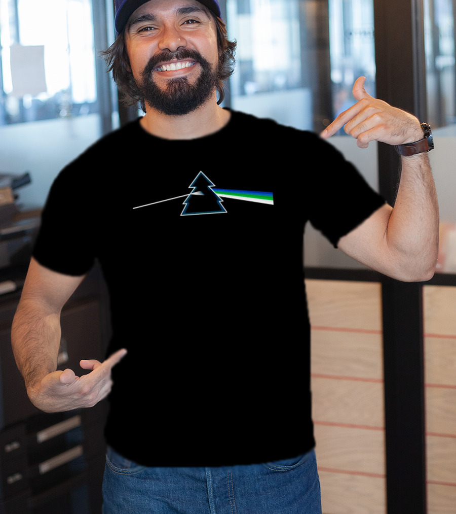 Minnesota Timberwolves Tree Prism Optical Spectrum T-Shirt