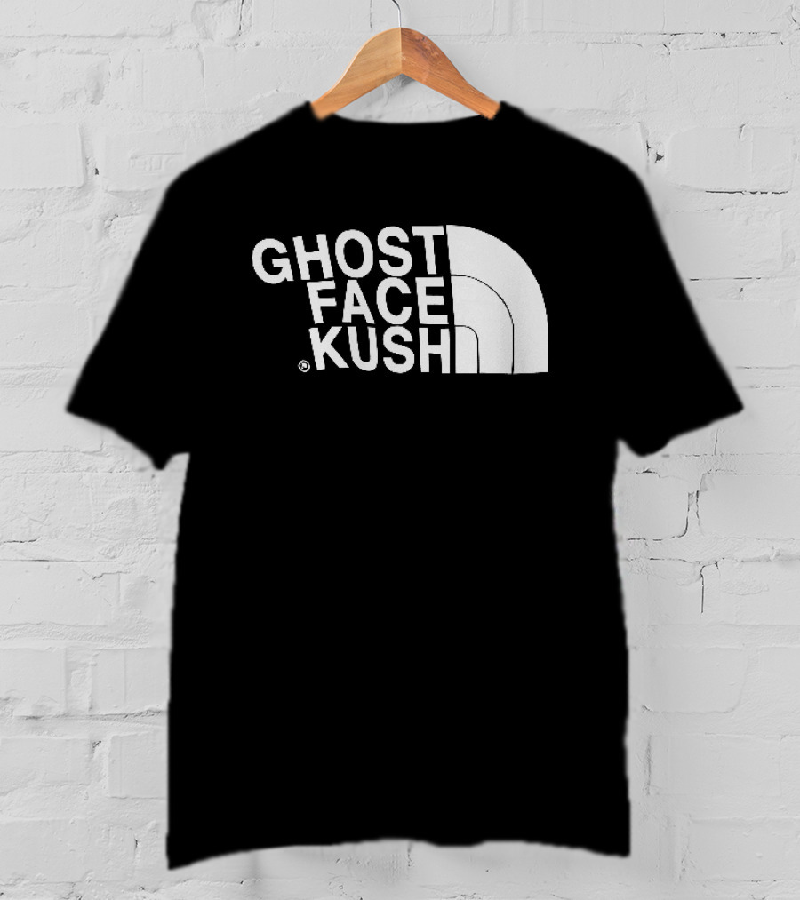 Ghost Face Kush North Face T-Shirt