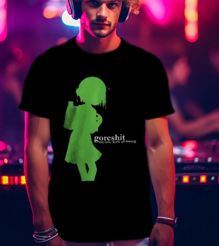 Goreshit My Love Feels All Wrong Anime T-Shirt