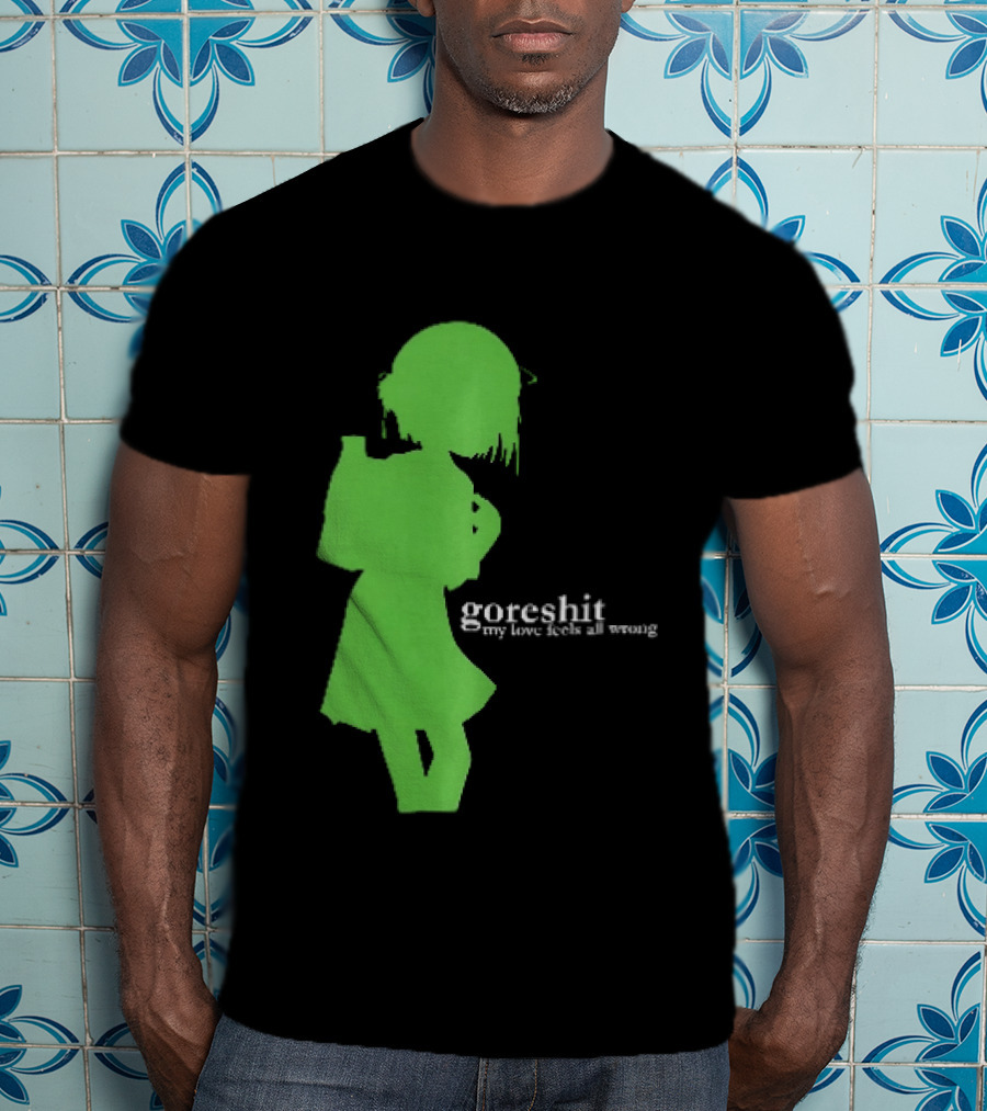 Goreshit My Love Feels All Wrong Anime T-Shirt
