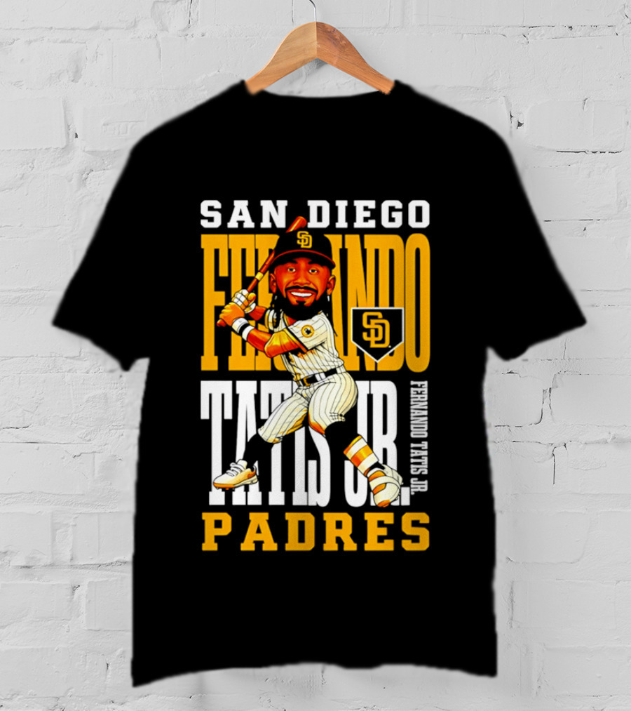San Diego Padres Fernando Tatis Jr Iconic Baseball Star T-Shirt