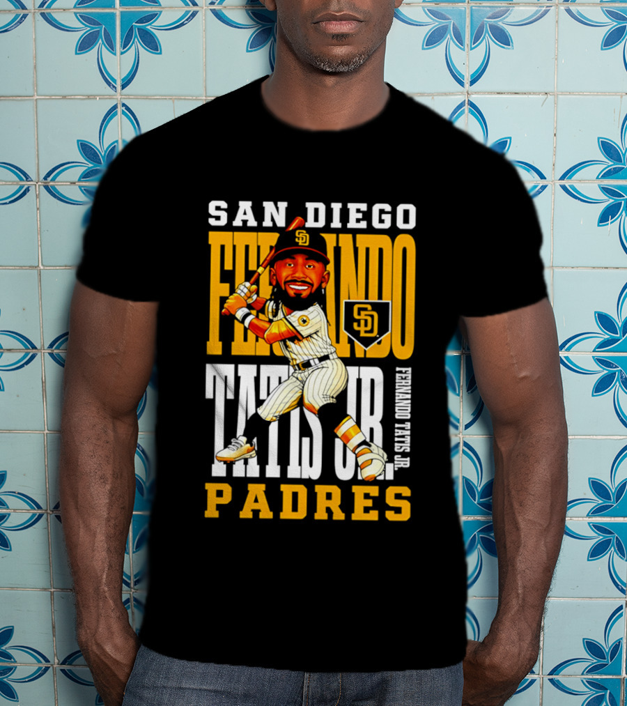 San Diego Padres Fernando Tatis Jr Iconic Baseball Star T-Shirt
