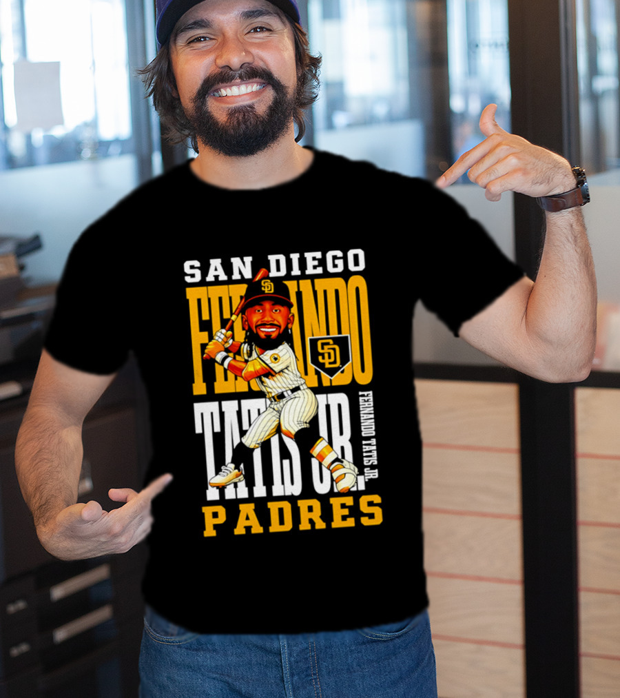 San Diego Padres Fernando Tatis Jr Iconic Baseball Star T-Shirt