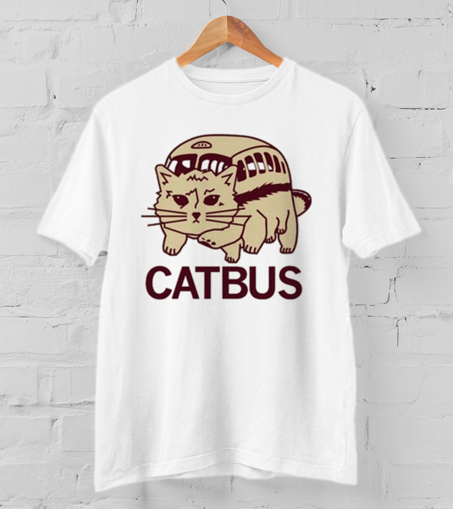 Catbus Gary Feline Transport Mashup T-Shirt