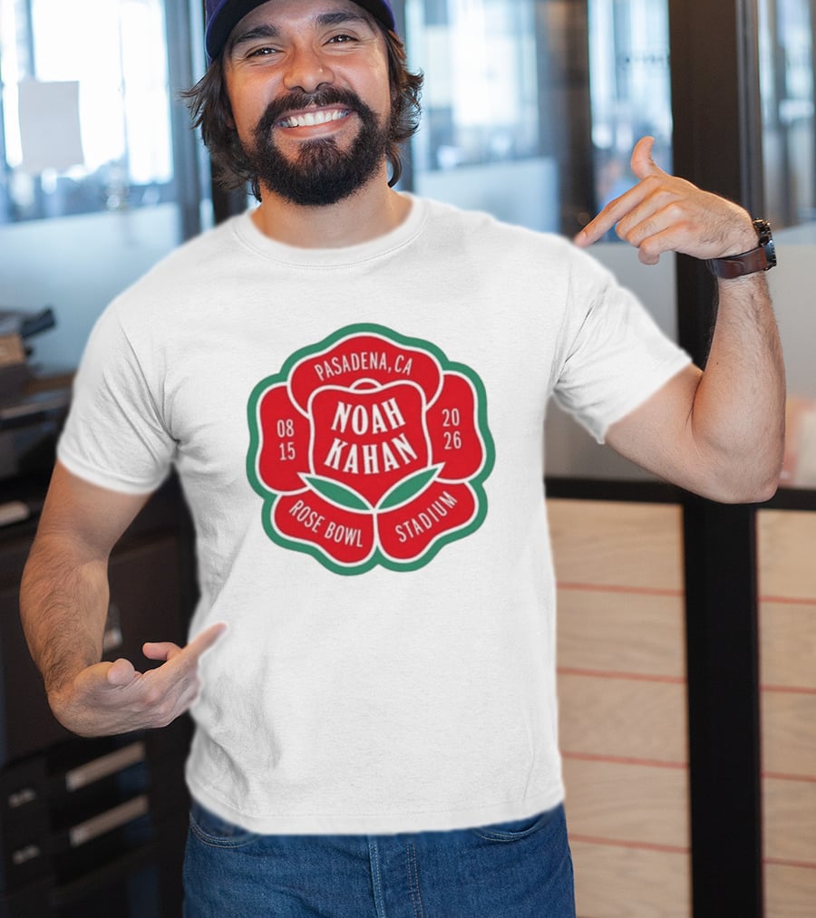 Noah Kahan Pasadena CA Rose Bowl Stadium 2026 August 15 T-Shirt