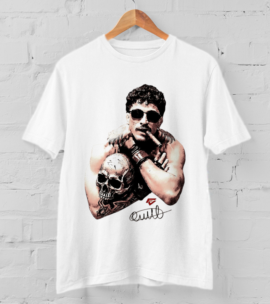 Smokilld Smokebreak Skull Tattoo Sunglasses Cigar T-Shirt