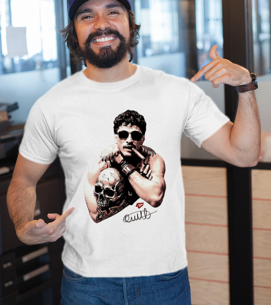 Smokilld Smokebreak Skull Tattoo Sunglasses Cigar T-Shirt