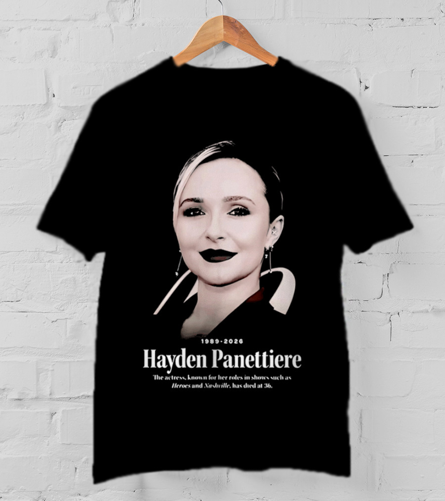 1989 2026 Hayden Panettiere Nashville Actress T-Shirt
