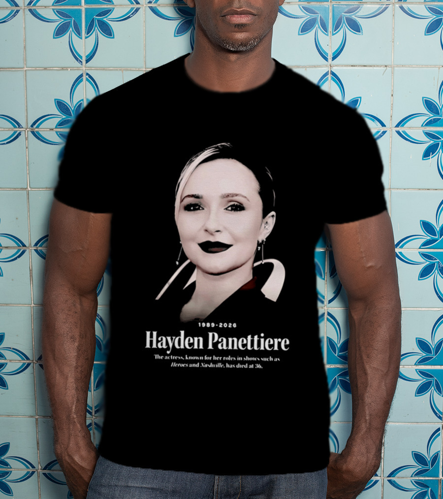 1989 2026 Hayden Panettiere Nashville Actress T-Shirt