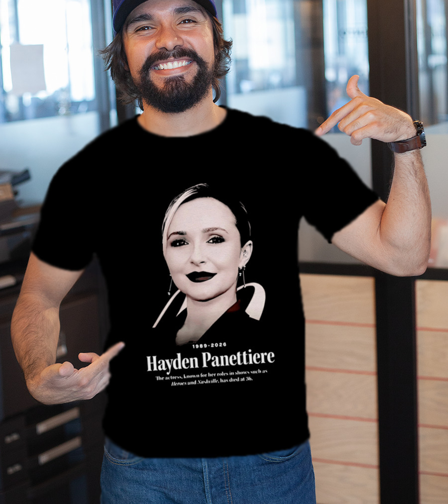 1989 2026 Hayden Panettiere Nashville Actress T-Shirt