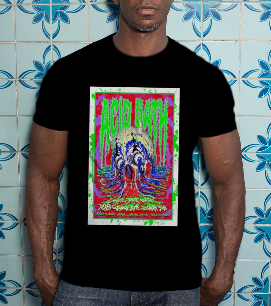 Acid Bath Job Nunemacher Pioneer Courthouse Square Portland Oregon August 16 2026 T-Shirt