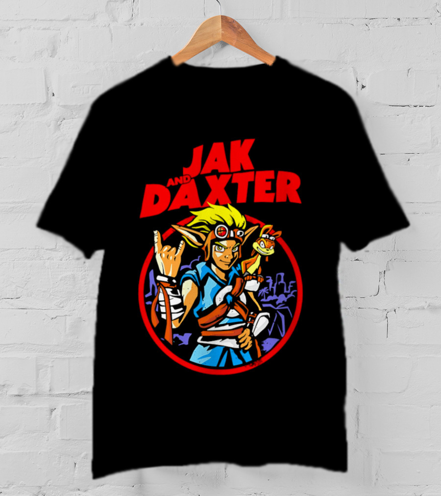 Jak And Daxter Iconic Characters T-Shirt
