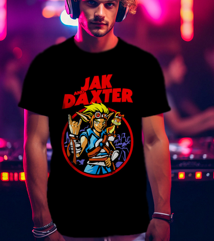 Jak And Daxter Iconic Characters T-Shirt