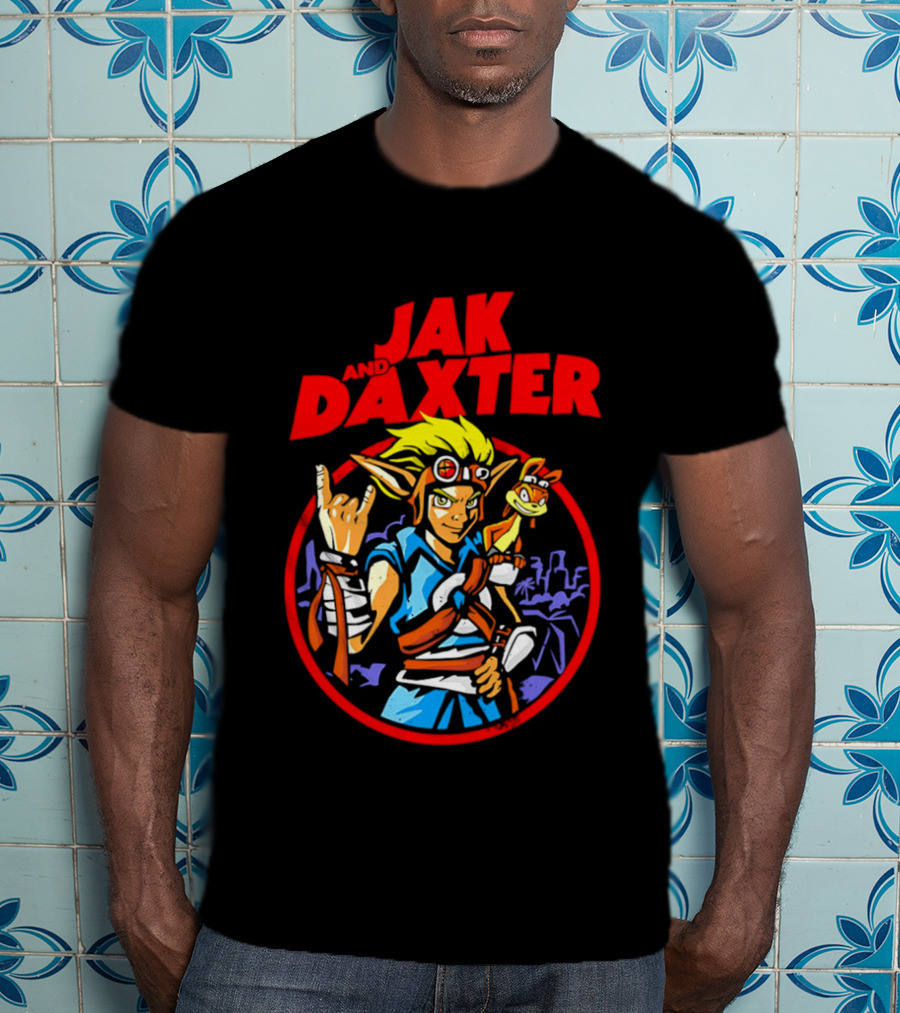 Jak And Daxter Iconic Characters T-Shirt
