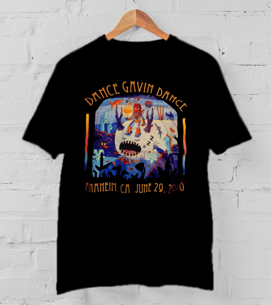 Dance Gavin Dance Anaheim CA June 29 2026 Surreal Underwater Adventure T-Shirt