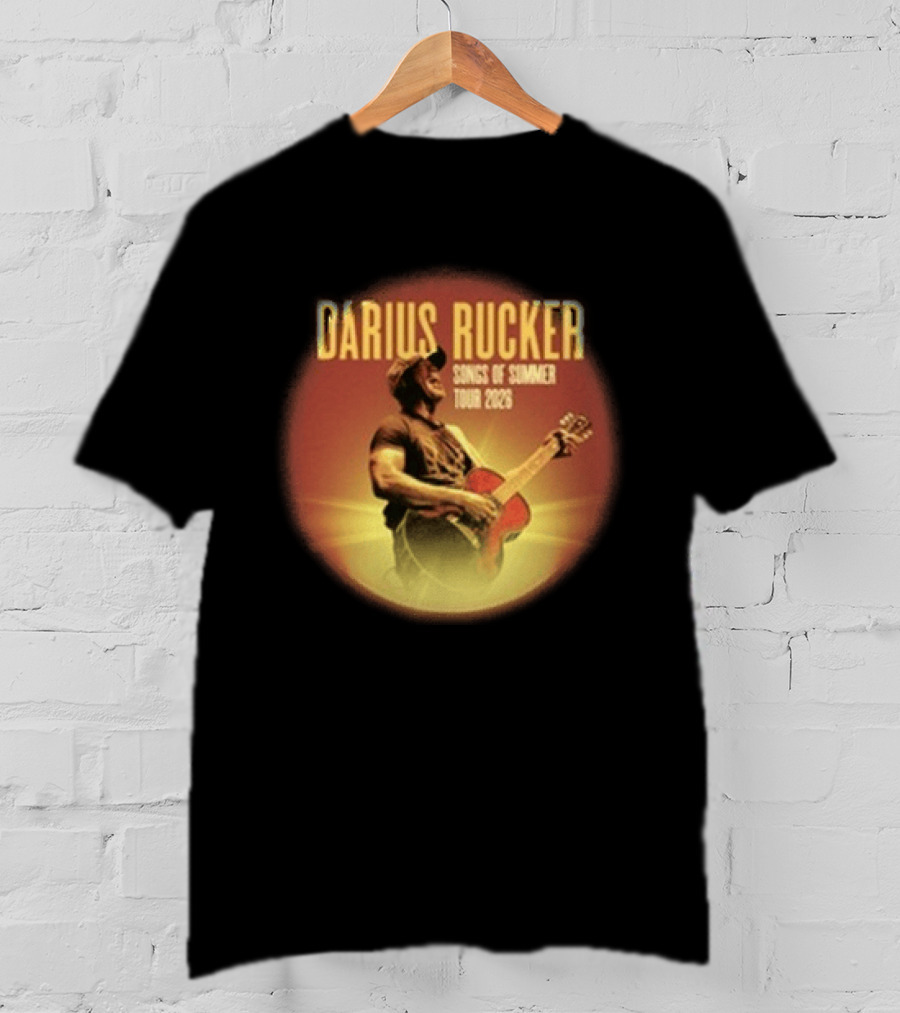 Darius Rucker Songs Of Summer Tour 2026 Vintage Country Music Concert Performance T-Shirt