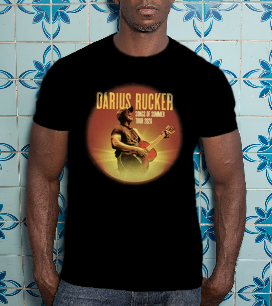 Darius Rucker Songs Of Summer Tour 2026 Vintage Country Music Concert Performance T-Shirt