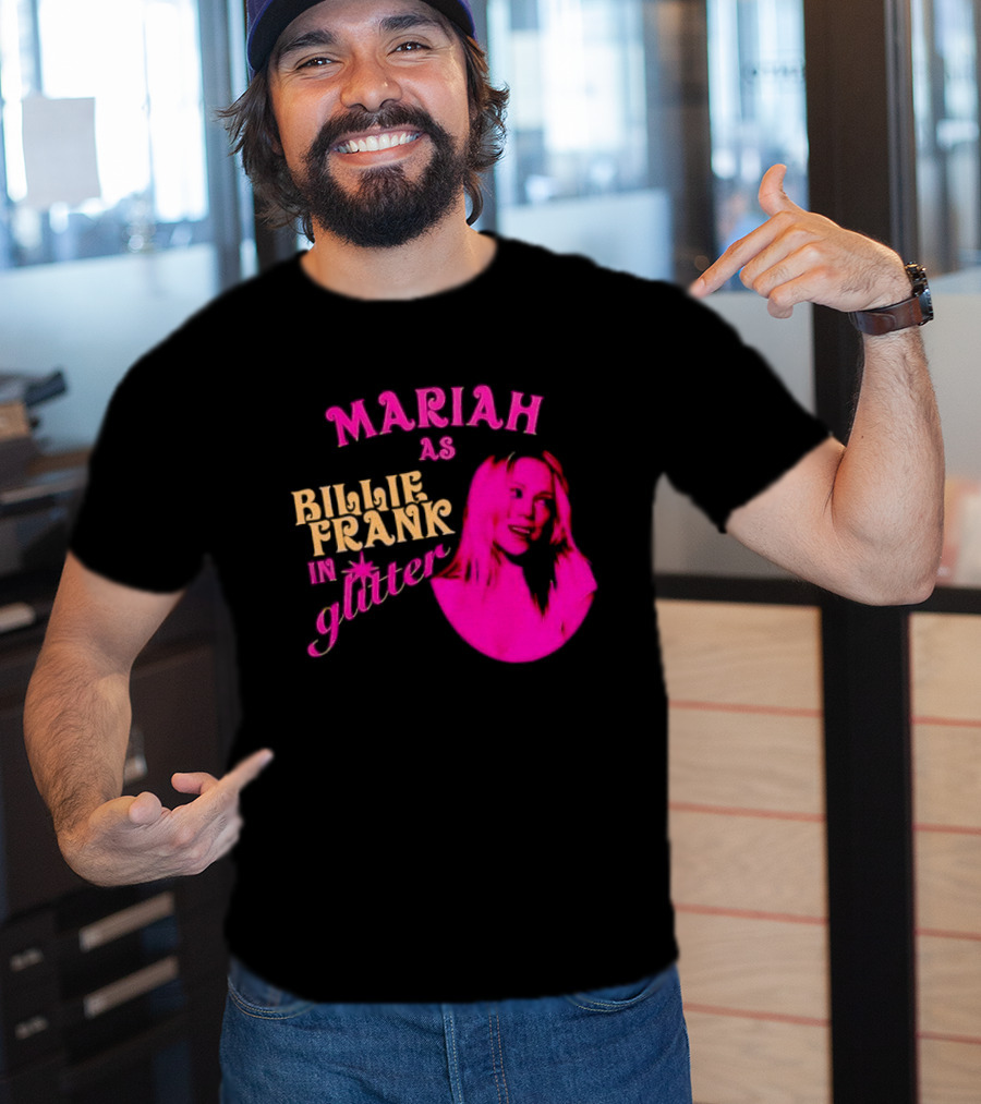 Mariah As Billie Frank In Glitter Pink Image T-Shirt