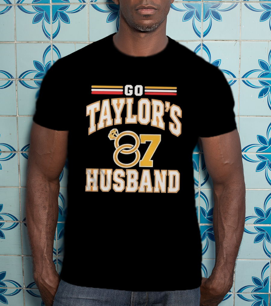 Go Taylor's 87 Husband Interlocking Engagement Rings Diamond T-Shirt