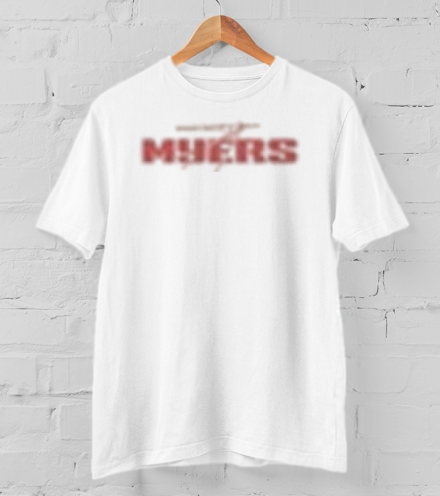 Michael Myers Halloween Knife Blood Red T-Shirt