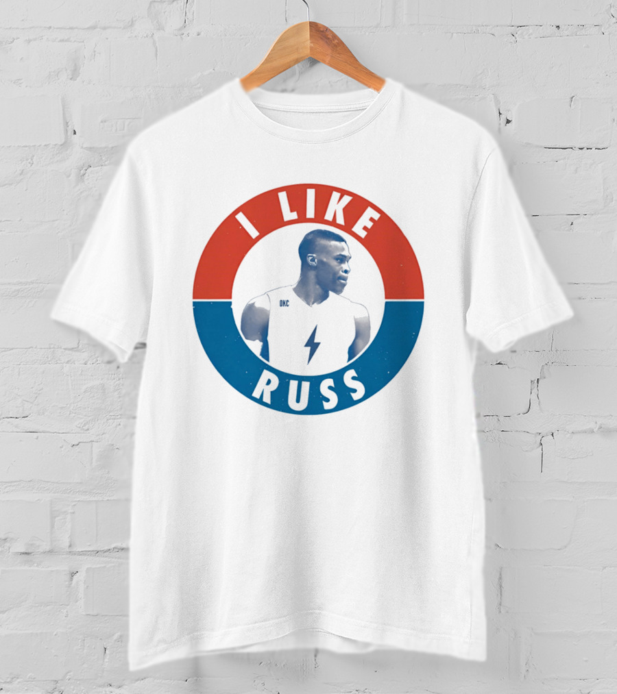I Like Russ Oklahoma City Thunder Westbrook T-Shirt