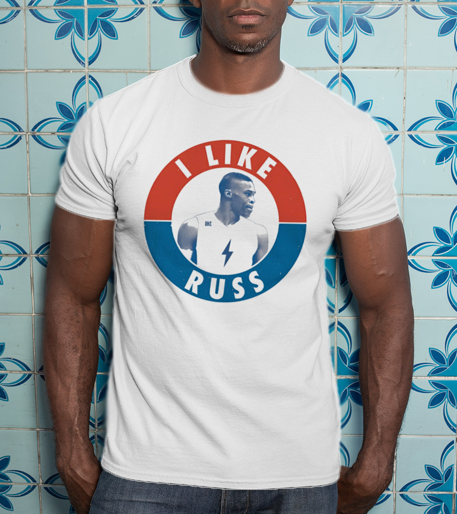 I Like Russ Oklahoma City Thunder Westbrook T-Shirt