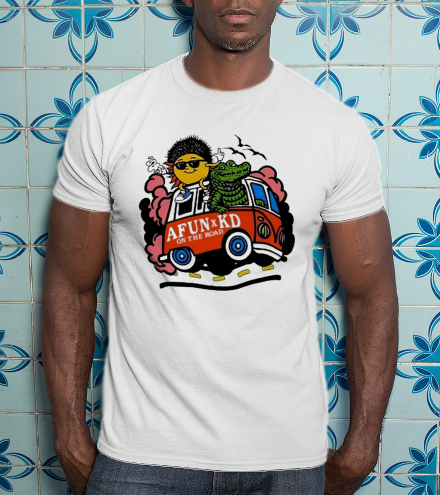 Kitchen Dwellers Andy Frasco AFUN X KD Tour 2026 On The Road Bus Adventure T-Shirt