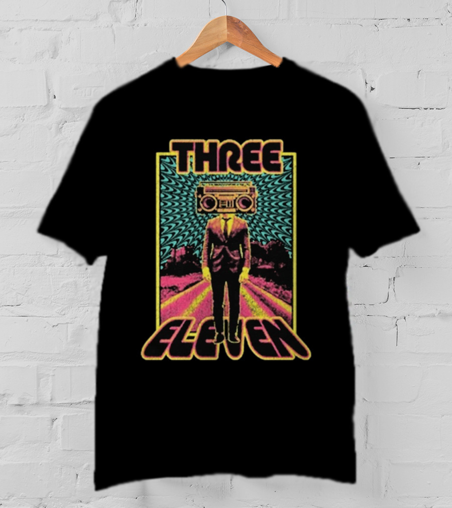 Three Eleven Boombox Head Psychedelic Suit T-Shirt