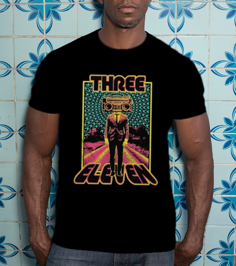 Three Eleven Boombox Head Psychedelic Suit T-Shirt