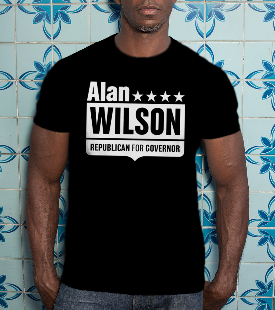 Alan Wilson Republican For Governor 2026 Election Campaign Stars T-Shirt