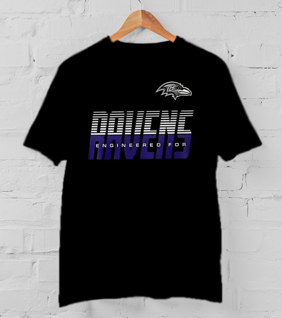 Baltimore Ravens Engineered For Ravens Fans Iconic Team Spirit T-Shirt